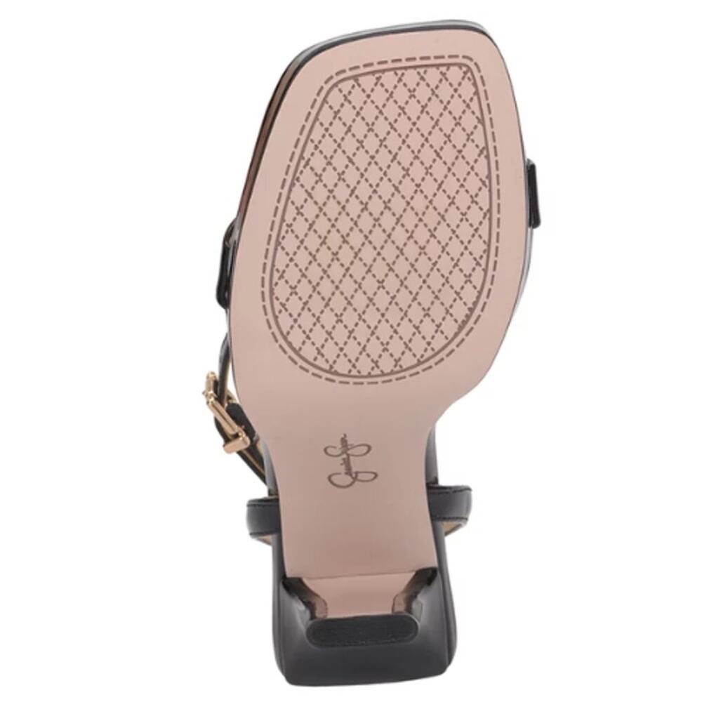 Jessica Simpson Adonia Two-Piece Platform Dress Sandals Black New 7.5 - Picture 4 of 8